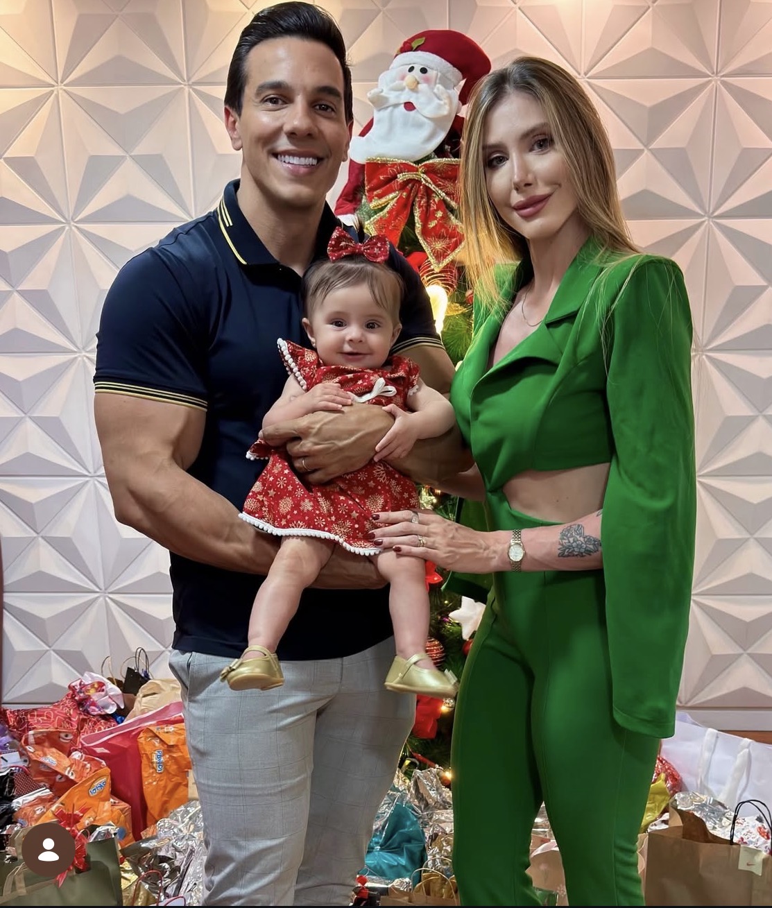 Dr. Pablo Vilela com Bruna e Pietra Vilela